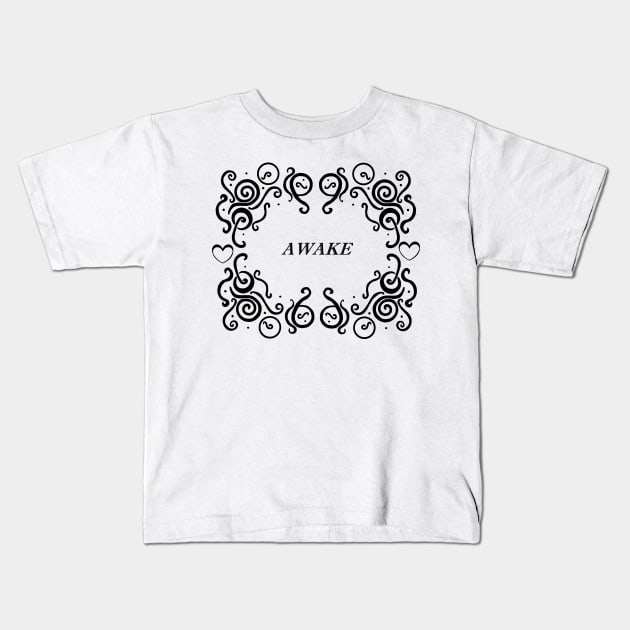 Are you awake?? Kids T-Shirt by Keatos